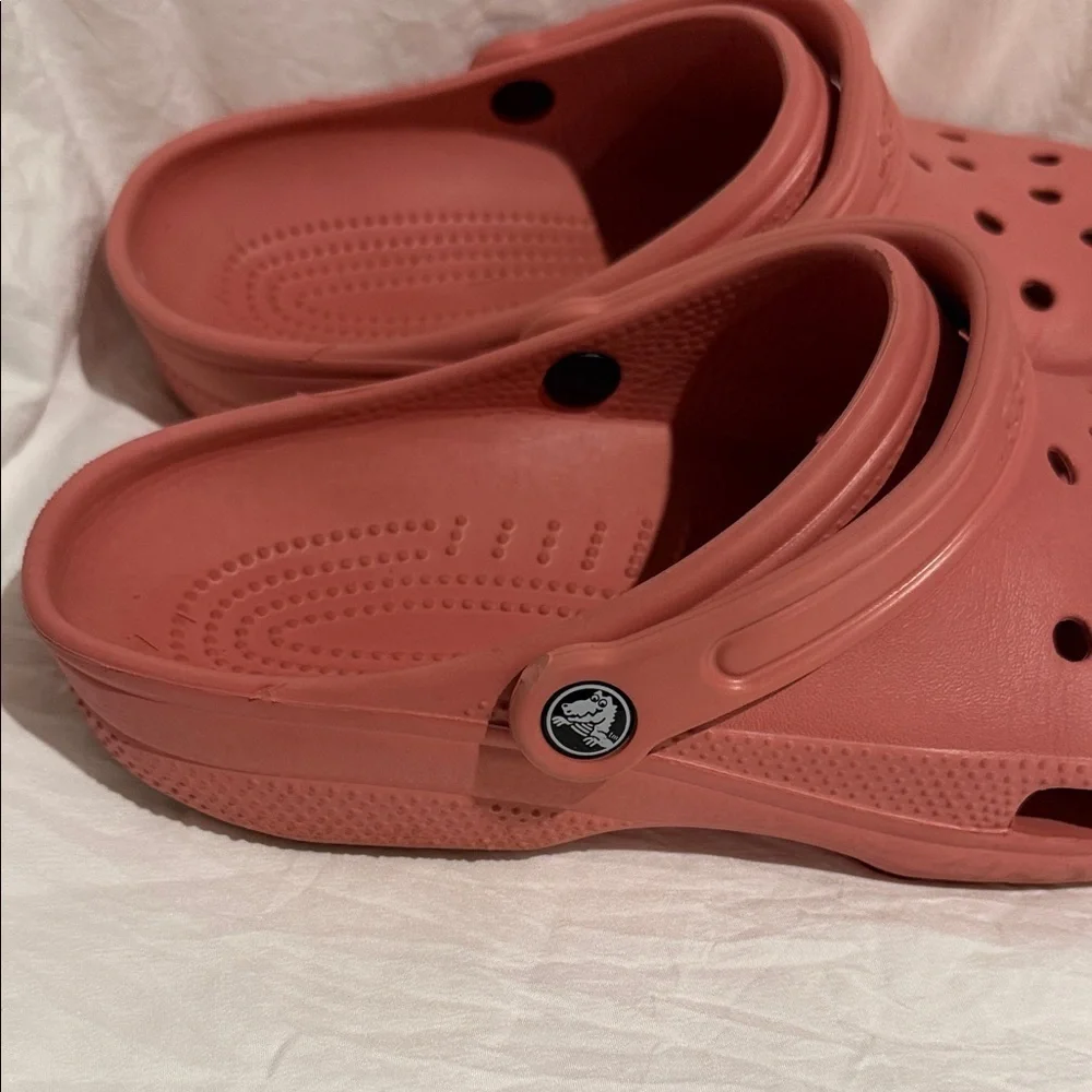 CROCS Pink Loafers & Slip-Ons